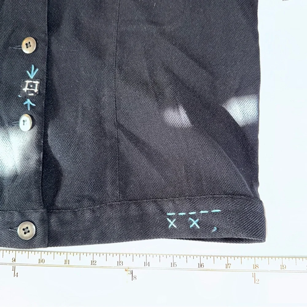 Bets By Canvasbacks Vintage Retro Made In USA Art To Wear Jacket‎ XS Lightweight
